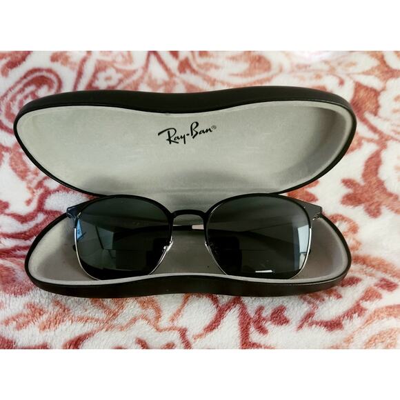 Ray-Ban RX6493 2861 Frames only black on silver with case